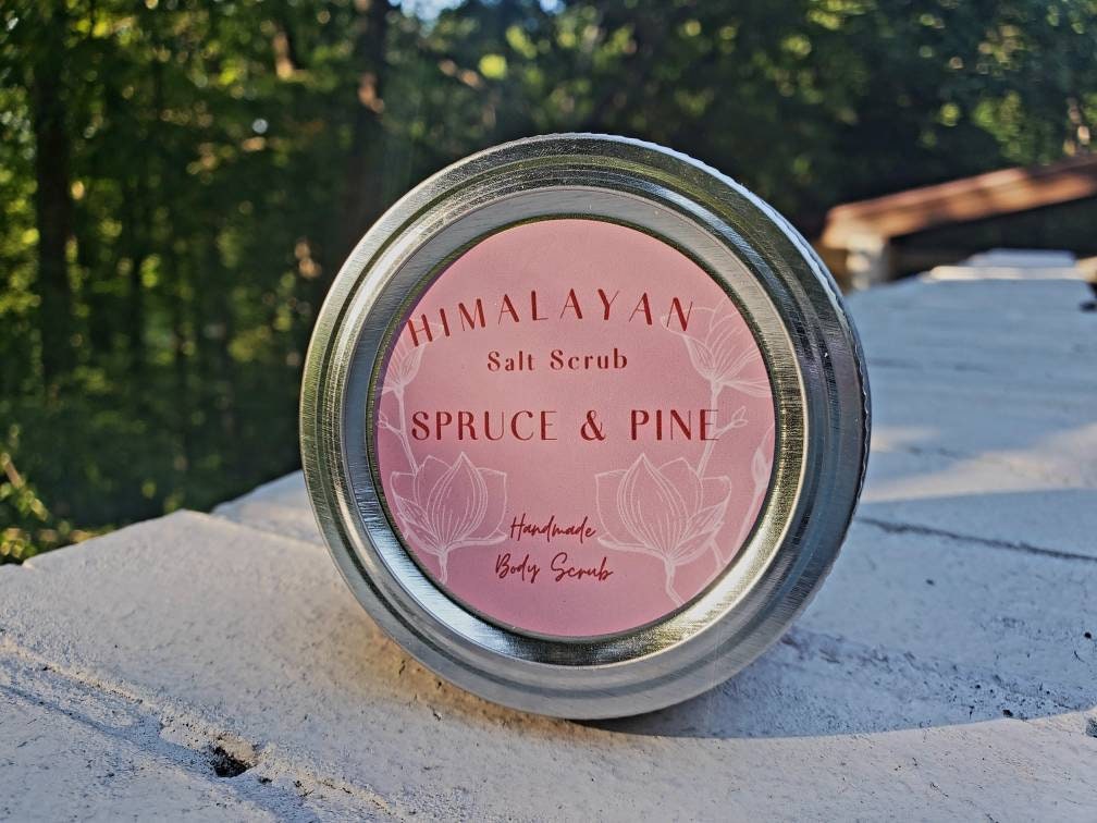 Organic Salt Scrub | All Natural | Lavender | Salt Scrub | Natural Salt Scrub | Vegan Salt Scrub | Exfoliator | Foot Scrub