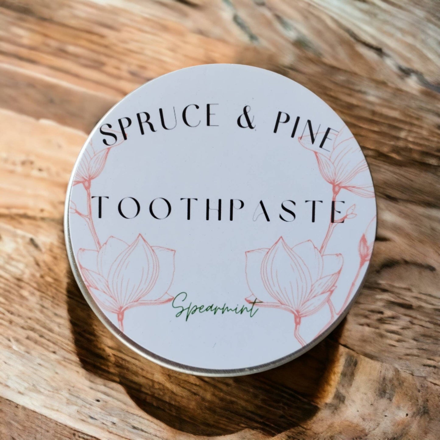 Organic Spearmint Toothpaste| Chemical Free | Zero Waste | Vegan | Fluoride Free | Alkaline | Remineralizing Toothpaste