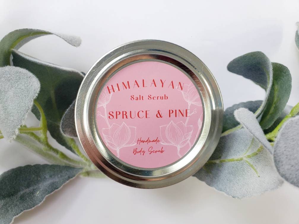 Organic Salt Scrub | All Natural | Lavender | Salt Scrub | Natural Salt Scrub | Vegan Salt Scrub | Exfoliator | Foot Scrub
