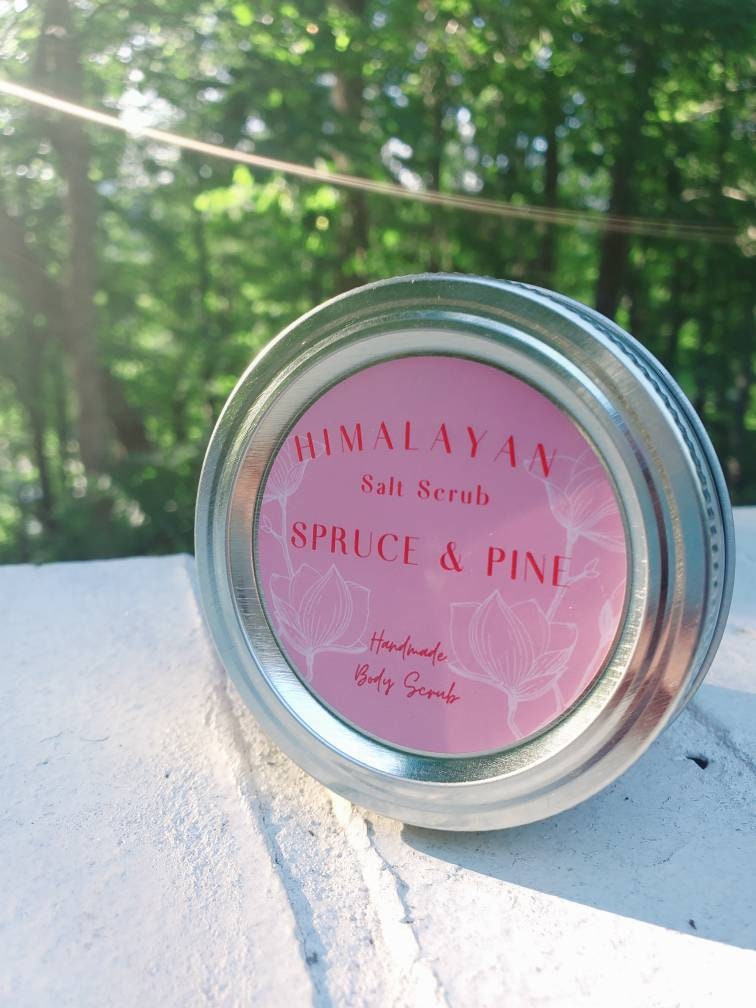 Organic Salt Scrub | All Natural | Lavender | Salt Scrub | Natural Salt Scrub | Vegan Salt Scrub | Exfoliator | Foot Scrub