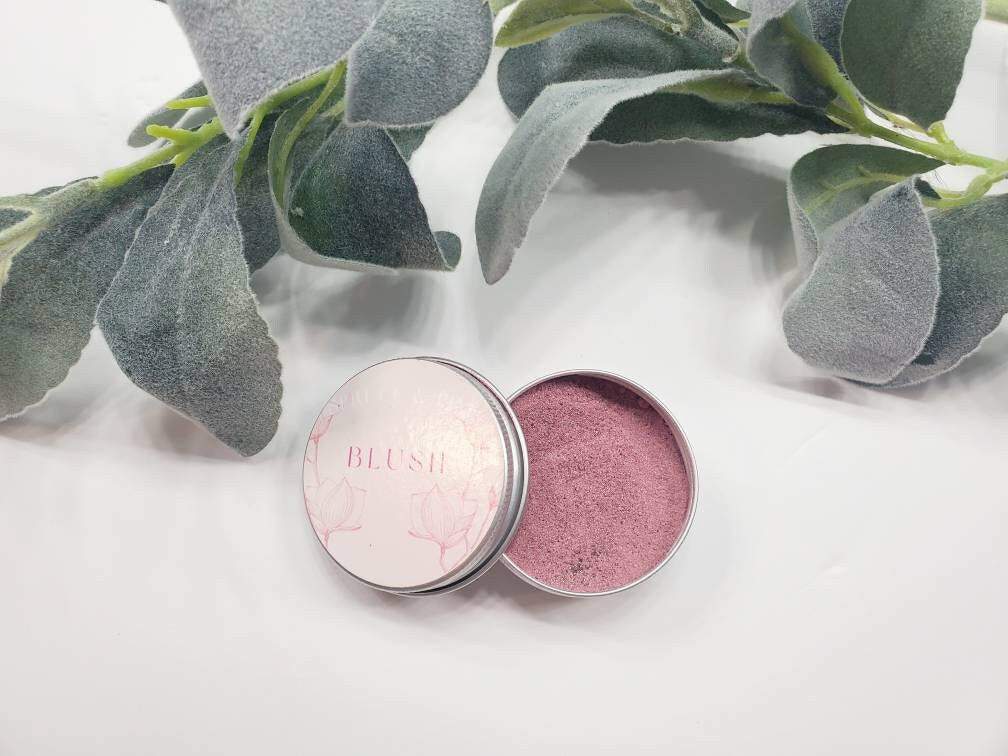 Blush | All Organic | Food Grade Plant Based Makeup | Zero Waste | Vegan | Eco Friendly | All Natural