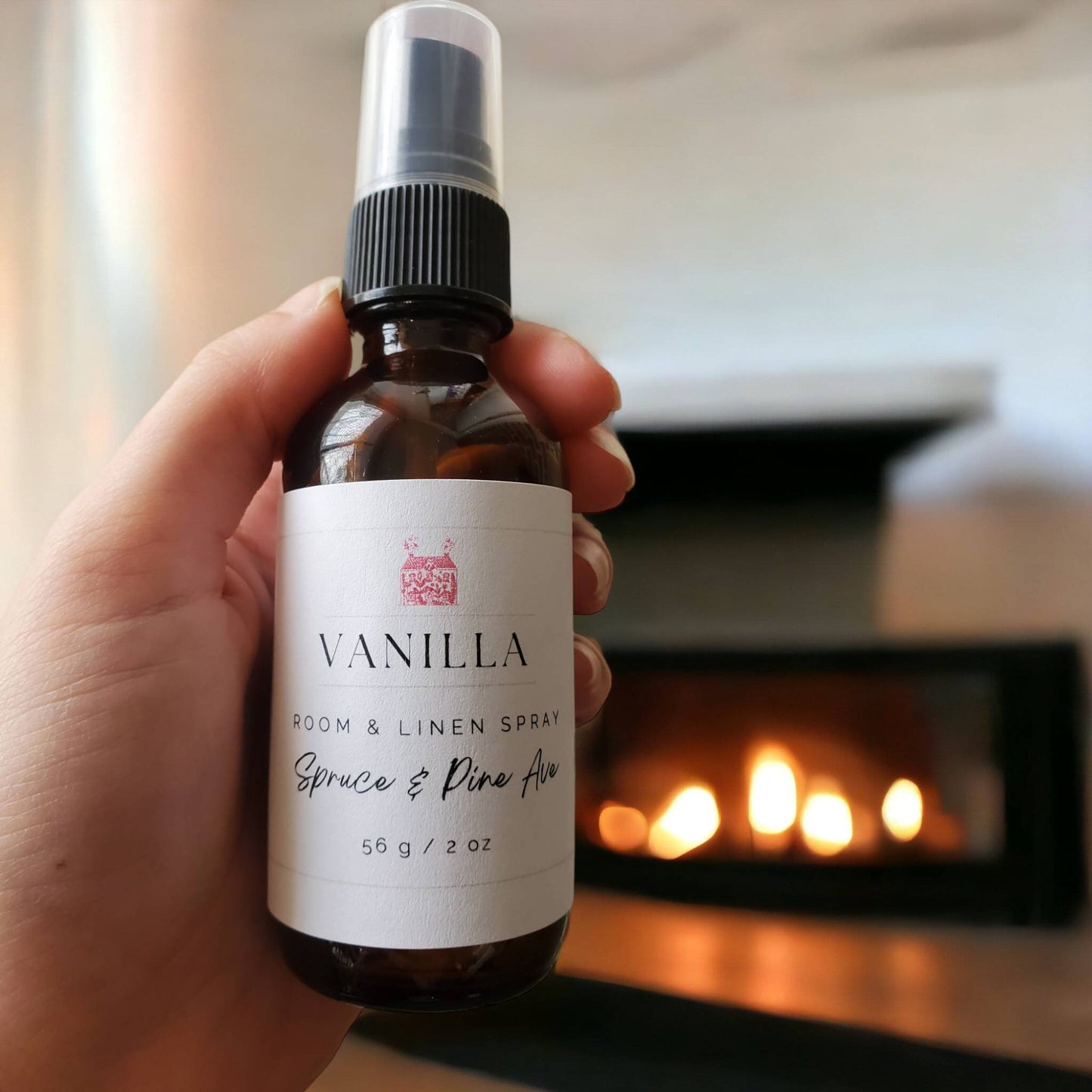 Room and Linen Spray | Non Toxic Spray | All Natural | Aromatherapy | Pillow Mist | Air Freshener | Bathroom Spray | Vanilla