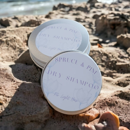 Organic Dry Shampoo | All Natural | Zero Waste | Dry Shampoo Powder | For Light Hair | Eco Friendly | Vegan | Organic | All Hair Types