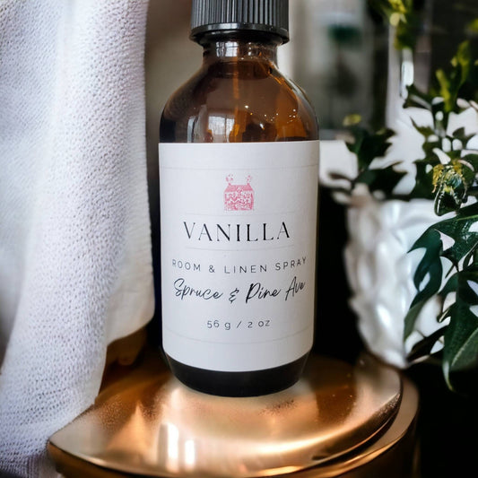 Room and Linen Spray | Non Toxic Spray | All Natural | Aromatherapy | Pillow Mist | Air Freshener | Bathroom Spray | Vanilla