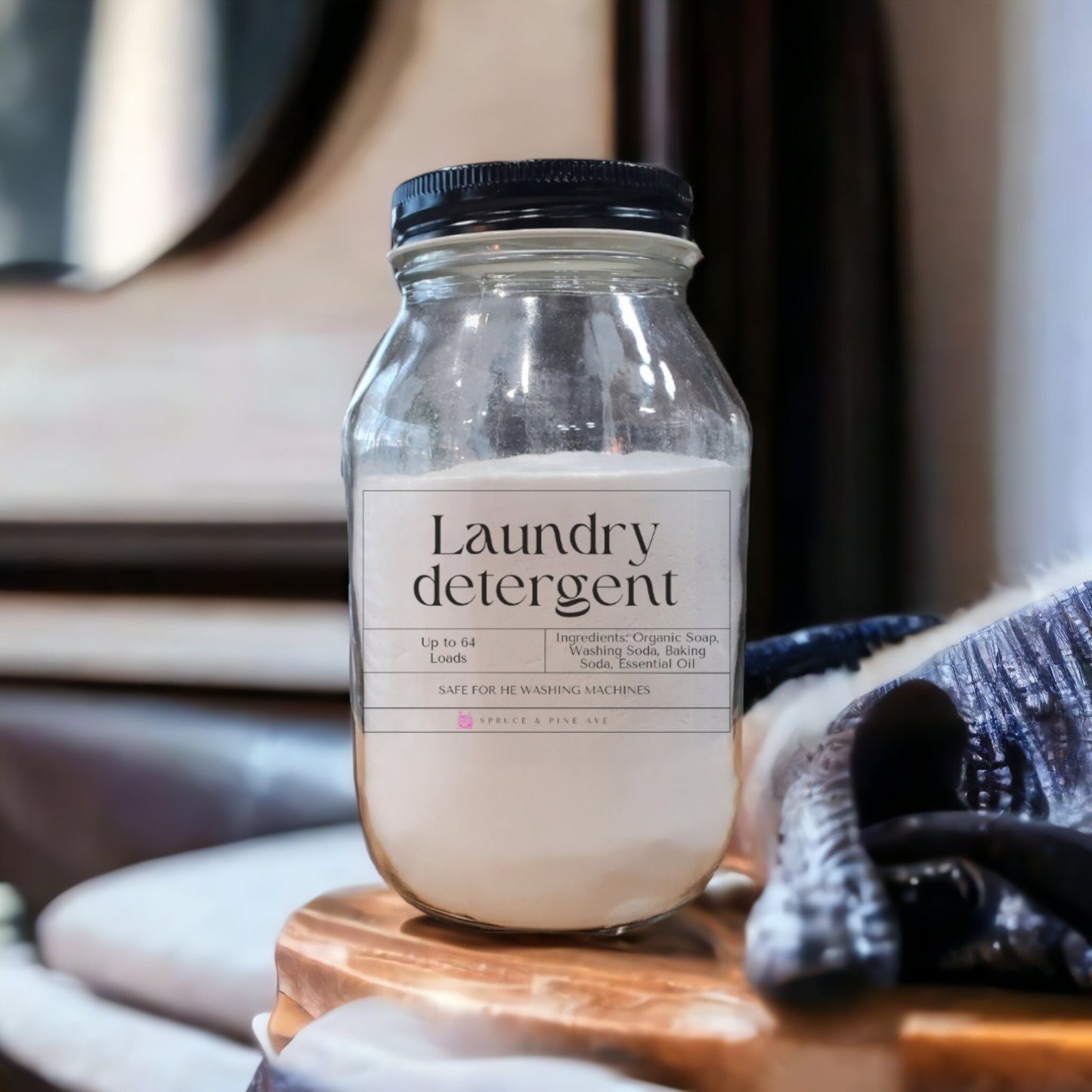 Organic Laundry Detergent | Lavender essential oils