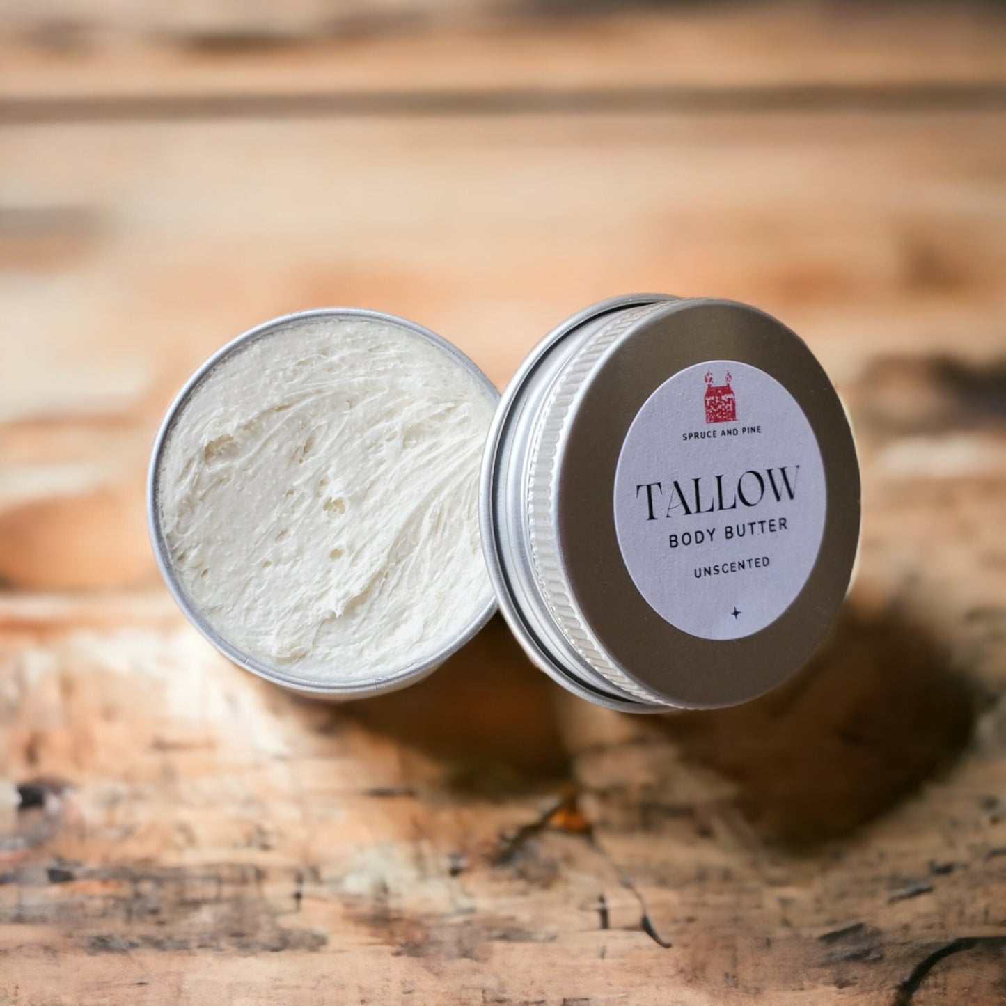 Organic Grass-fed Whipped Tallow Body Butter | Nourishing Tallow Balm | Tallow Body Lotion