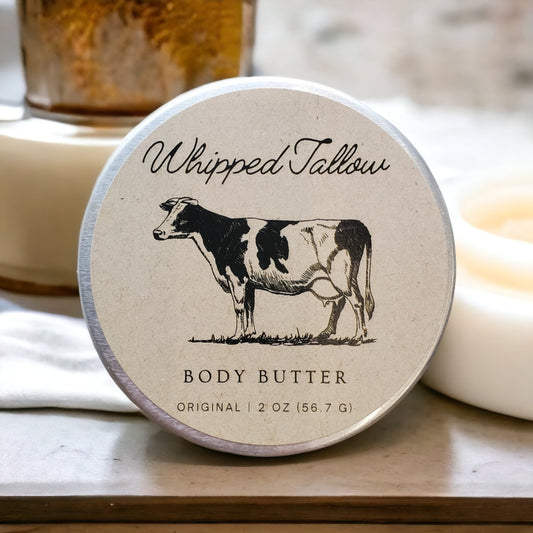 Tallow Body Butter | Tallow Skin Cream | Grass-fed and Finished
