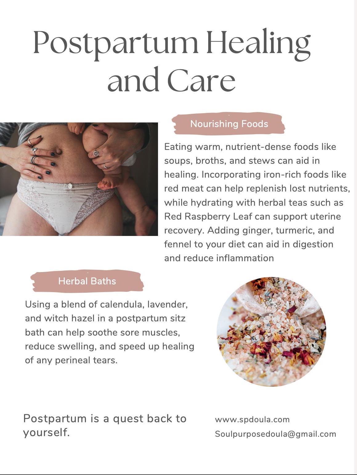 Birth Prep Guide: Holistic Pregnancy & Postpartum Care (PDF)