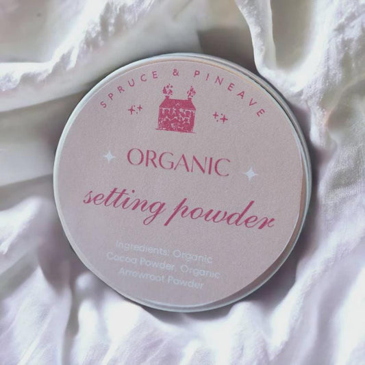 Organic Vegan Setting Powder: Cocoa & Arrowroot