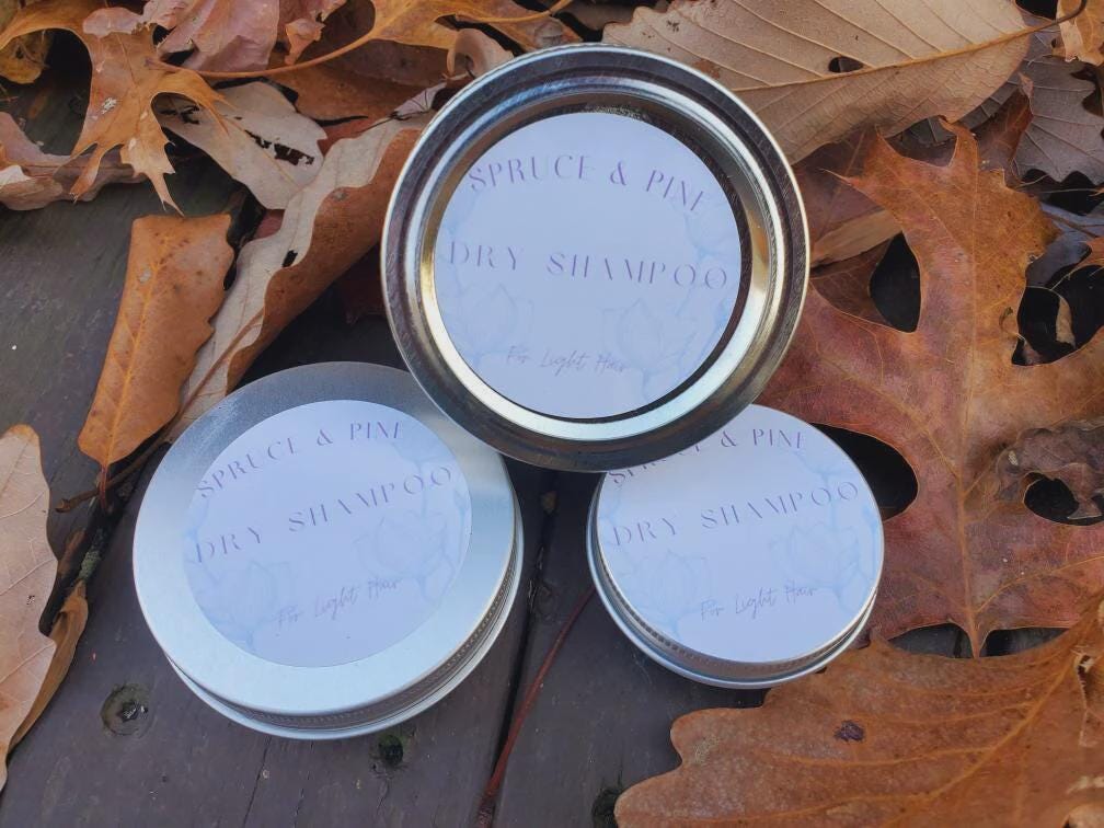 Organic Dry Shampoo Powder: Natural, Vegan, For Light Hair