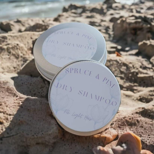 Organic Dry Shampoo Powder: Natural, Vegan, For Light Hair