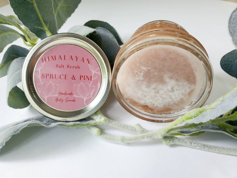 Organic Pink Himalayan Salt Scrub